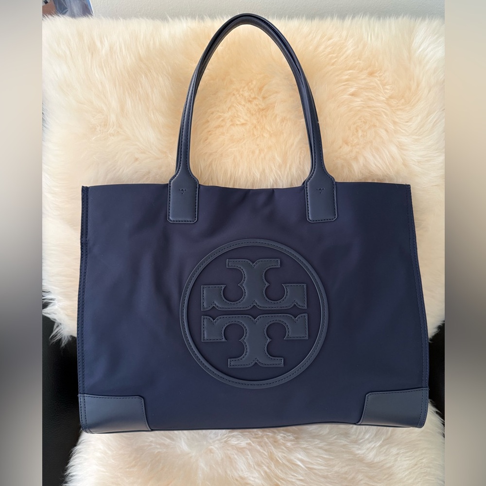 Tory Burch Ella tote in Navy